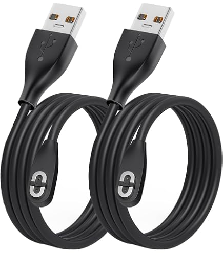Amazon.co.jp: 【2本 1M】磁気充電ケーブル 骨伝導イヤホン用 Shokz